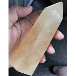 Stor honning calcit krystal trn-8