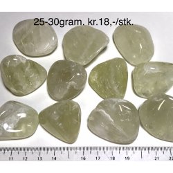 Lemon kvarts lommesten. 25-30gram