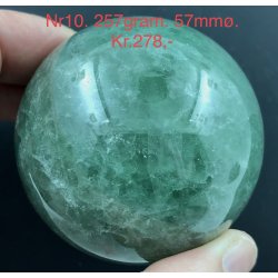 Grn jordbr kvarts kugle-10