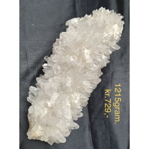 Stor bjergkrystal klynge 