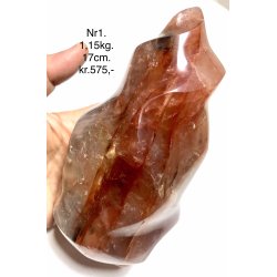 Hematoid kvarts flamme-1