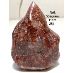 Hematoid kvarts flamme-6