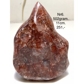 Hematoid kvarts flamme-6