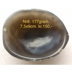 Natur poleret agat skle-8
