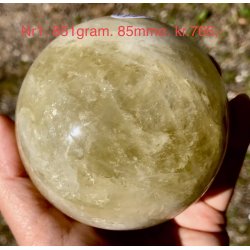 citrin kvarts kugle-1, 