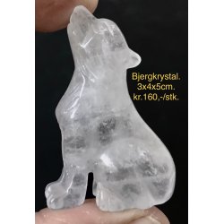 Bjergkrystal ulv. 2x3x5cm. 