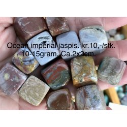 Ocean imperial jaspis lommesten. 