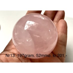 Rosakvarts kugle-13