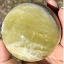 citrin kvarts kugle-3