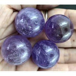 Ametyst sm kugle 23-24gram. 25mm. 