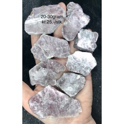 Lepidolit sten plade20-30gram. 