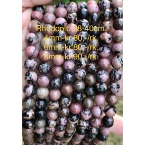 Rhodonit. 8mm