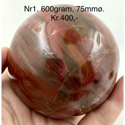 Forstenet tr kugle -1