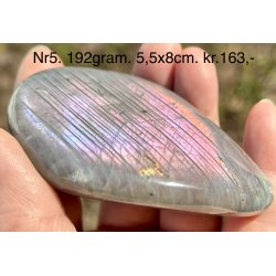 Labradorit pink/lilla flash Freeform-5