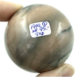 Pink zebra jaspis kugle-1