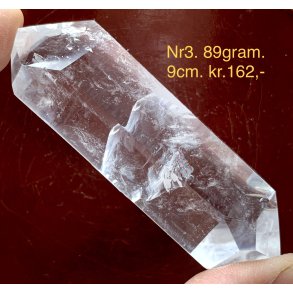 Top kvalitet dobbelt termineret bjergkrystal stav-3