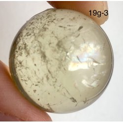 Sm citrin kugle. 19gram, 24mm.