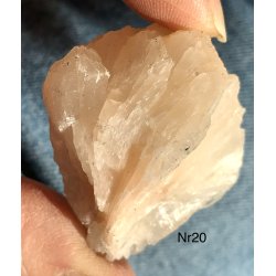 Smukke natur Apophyllit fra Indien -20