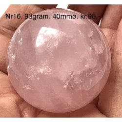 Rosakvarts kugle-16