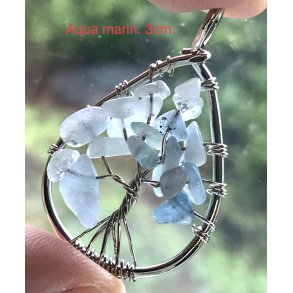 livets tr� vedh�ng med aqua marin