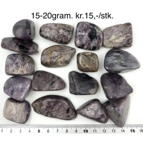 Charoit lommesten, 15-20gram. 