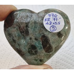 Amazonit med rgkvarts hjerte-5