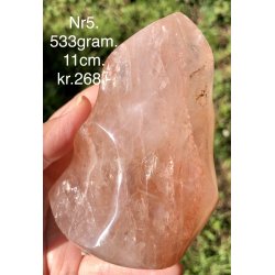 Hematoid kvarts / ild kvarts flamme-5