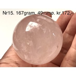 Rosakvarts kugle-15