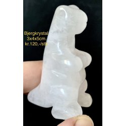 Bjergkrystal Dinosaur 3x4x5cm