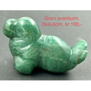 Grn aventurin. 3x4x5cm. 