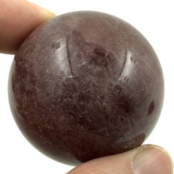 Jordb�r kvarts kugle-12