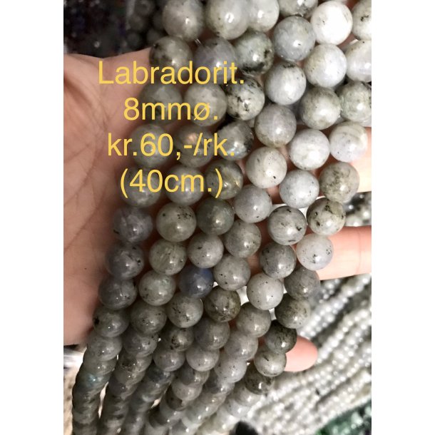 Labradorit. 8mm. 