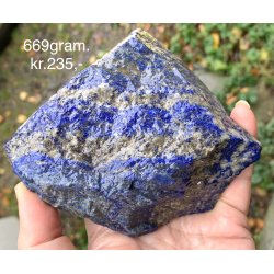 Natur r lapis lazuli, 669gram. 