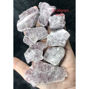 Lepidolit sten plade20-30gram. 