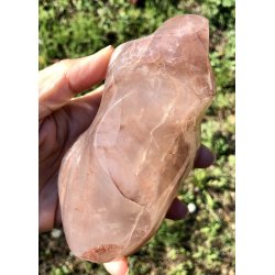 Hematoid kvarts / ild kvarts flamme-13