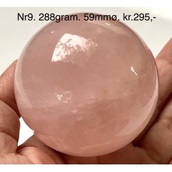 Rosakvarts kugle-9