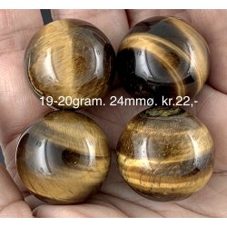 Sm tigerje kugle. 19-20gram. 
