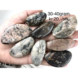 Rhodonit lommsten 30-40gram. 