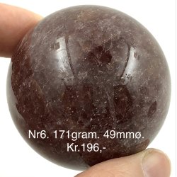 Jordb�r kvarts kugle-6