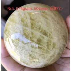 citrin kvarts kugle-5