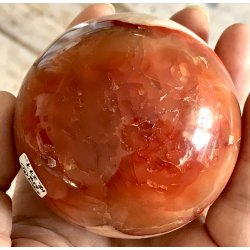 Karneol kugle-22