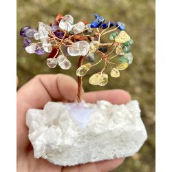 Krystal tr-bjergkrystal+7 chakra. 