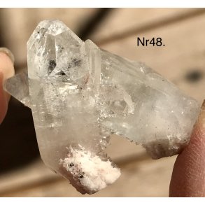 Smukke natur Apophyllit fra Indien -48