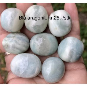 Bl aragonit lommesten