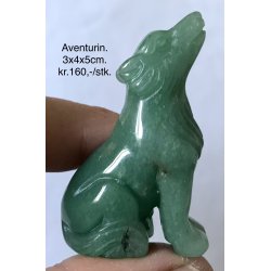 Grn aventurin ulv. 2x3x5cm. 