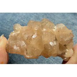 Smukke natur Apophyllit fra Indien -22