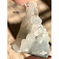 Smukke natur Apophyllit fra Indien -35