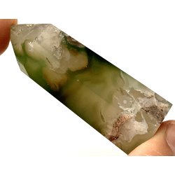 Grn blomster agat trn-16