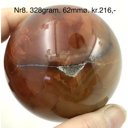 Karneol kugle-8