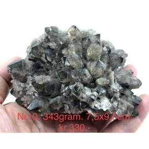 Rgkvarts krystal klynge-10